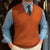 Solid Colors British Versatile Pullover Sweater Vest