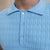 Jacquard Lapel Short Sleeved Polo Shirt