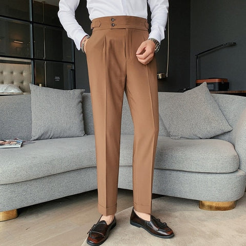 Business Casual Mens Office Formal Pants