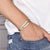 3/4/5mm Gold Plated Stainless Steel Flat Bracelet