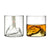 3D Mountain Whiskey Glass
