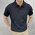 Simple Solid Color Polo Shirt