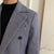 Retro Tweed Plaid Coat