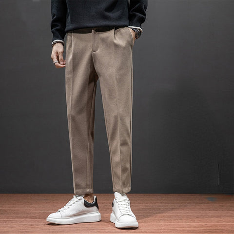 Light Weight Solid Office Pants
