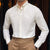 Collar Striped Long-sleeved Shirt