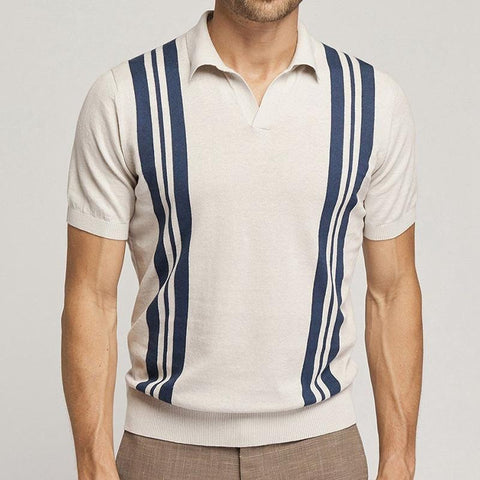 Fashion Slim Men Polo Shirt