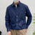 Navy Blue Washed Vintage Denim Shirt