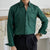 Solid Color Pleated Shirt
